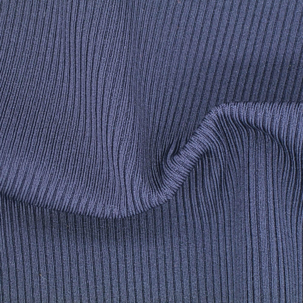 Soft Stretch Nylon Spandex 2x2 Rib Knit Fabric | EYSAN FABRICS
