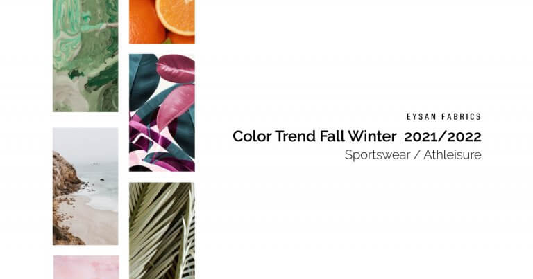 Sport Fabric Color Trend Fall Winter 2021 2022 Eysan Fabrics