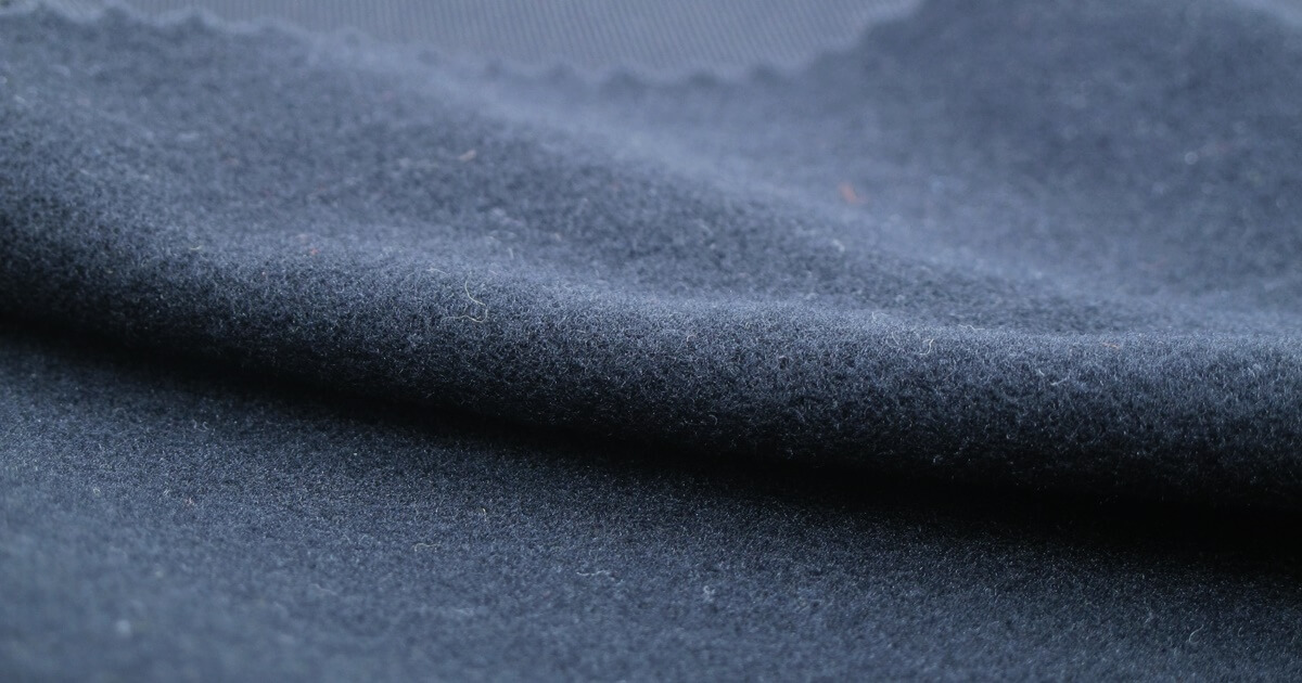 brushed fabric