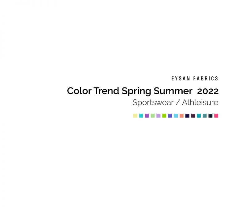 Sport Fabric Color Trend Spring Summer 2022 | EYSAN FABRICS